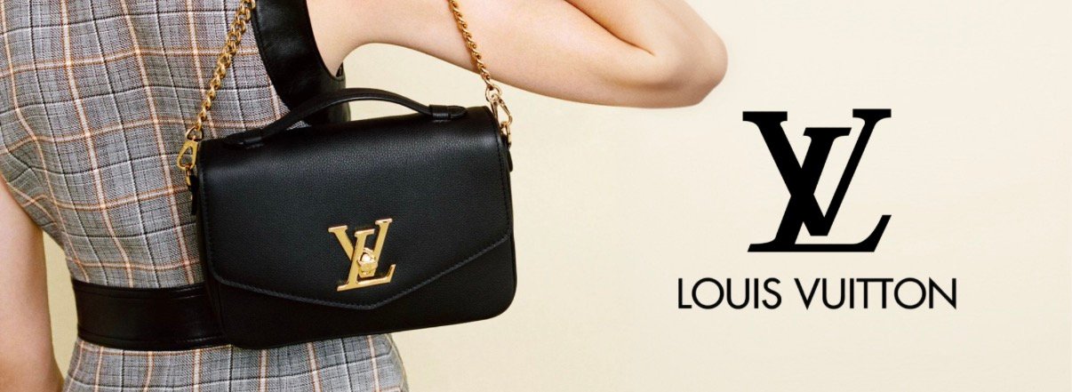 Louis Vuitton pre-owned bag collection banner