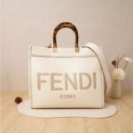 Sunshine Shopper Tote Leather