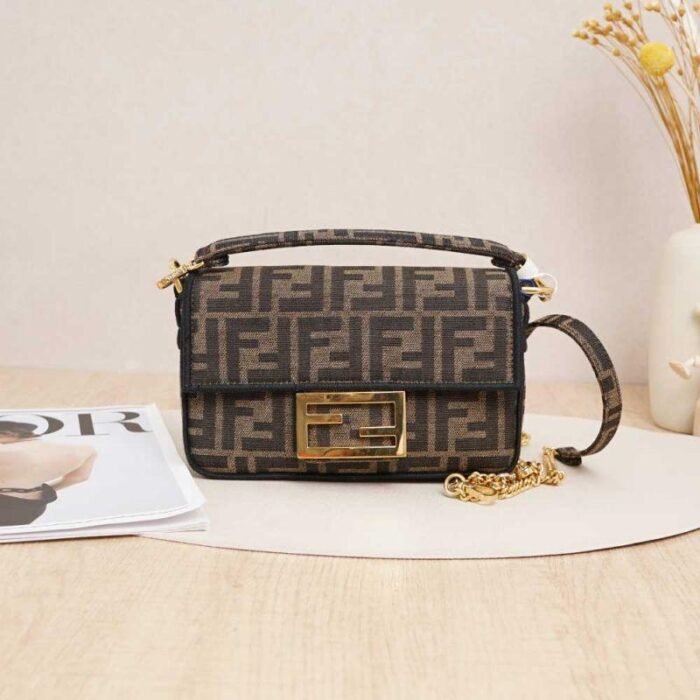 Baguette NM Bag Zucca Canvas - Image 1