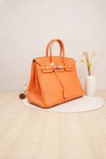 Hermès Birkin 35 Orange H Togo Leather with Gold Hardware (N Stamp in Square) - Image 2