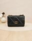 Chanel 19 Wallet on Chain in black lambskin leather with gold hardware