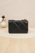 Chanel 19 Wallet on Chain Black Lambskin Leather with Gold Hardware (RFID Chip Version) - Image 2